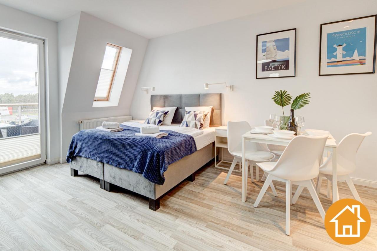 Apartament Debina Z Miejscem Parkingowym Świnoujście Exteriör bild